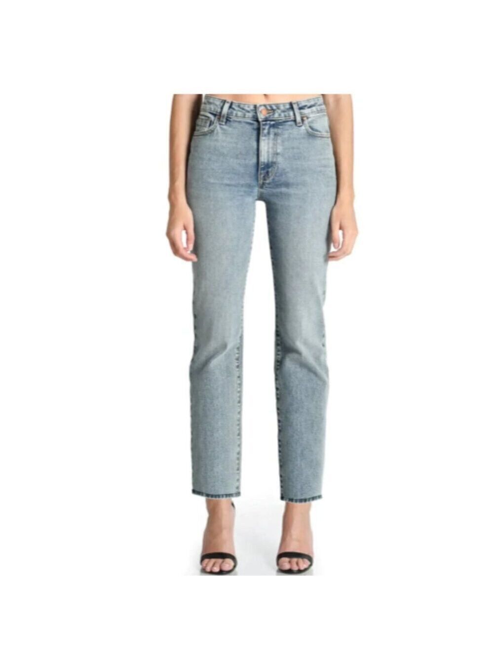 Fidelity Denim Pixie Ultra High Button Fly Jeans Canyon Vintage Blue Size 28